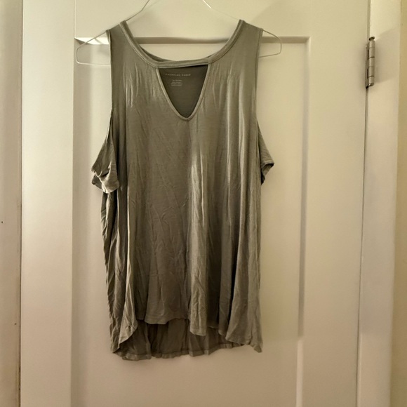 American Eagle Cold Shoulder Top – Size XL - Picture 2 of 6